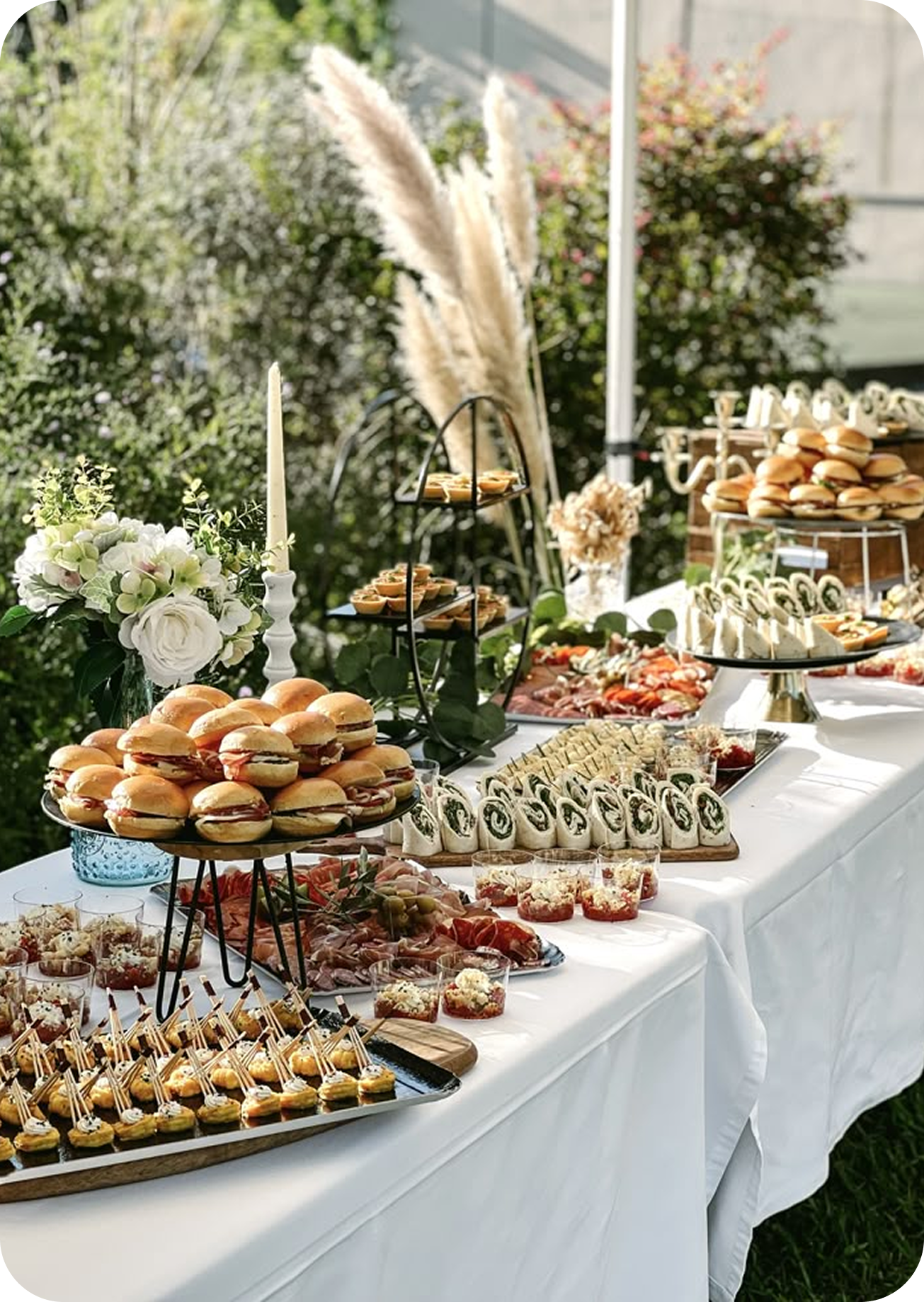 Wedding dessert table