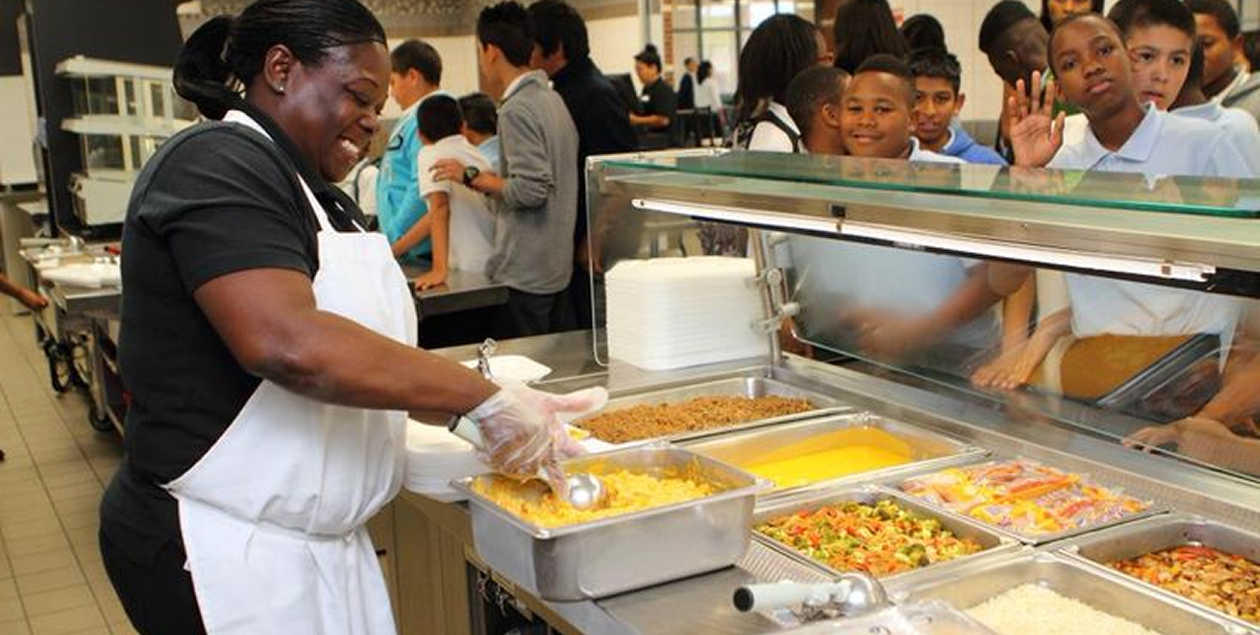 School cafeteria service